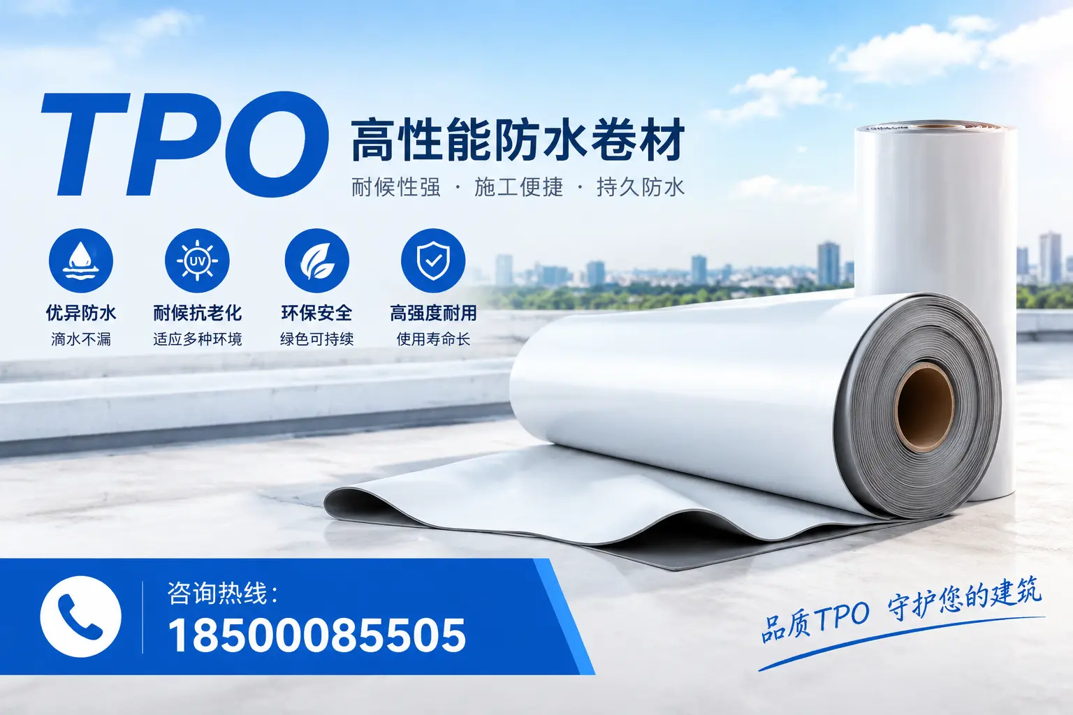 TPO材料的维护与保养，白杨用户必看指南